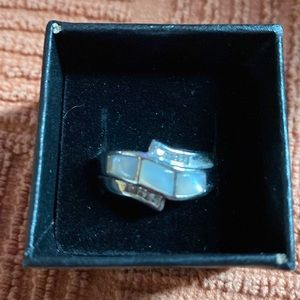 Lia Sophia Mother of Pearl Ring